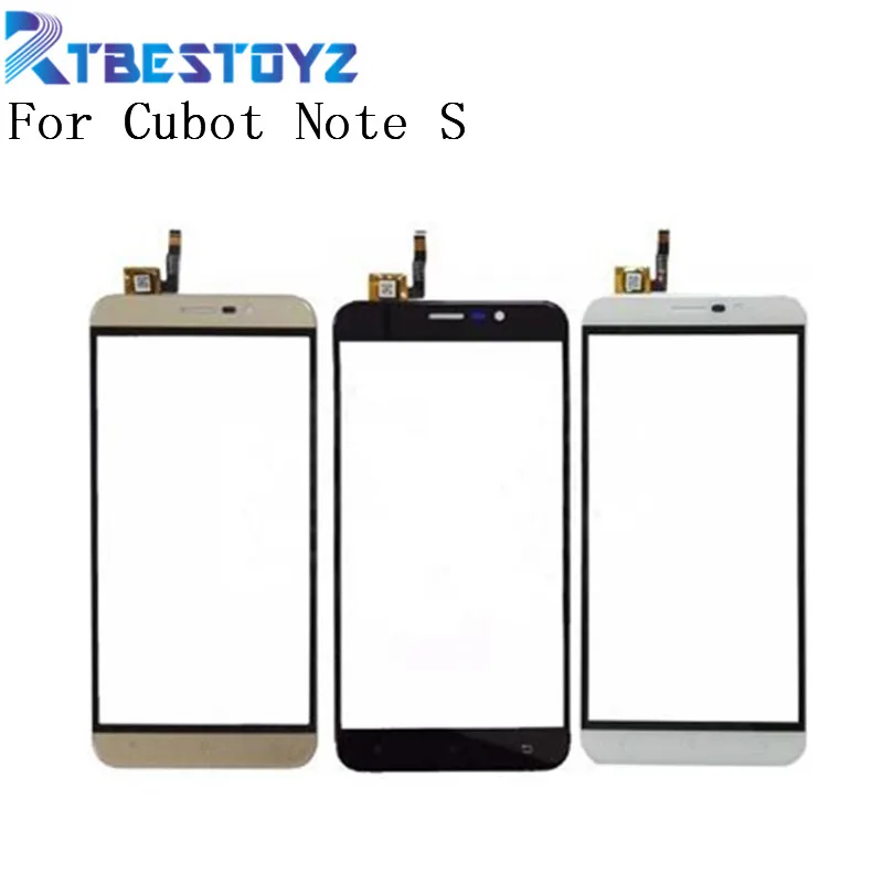 Запасные части RTBESTOYZ 5 ''для Cubot Note S сенсорный экран дигитайзер Датчик внешнее