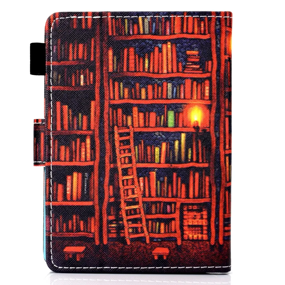 Чехол из искусственной кожи с принтом для Kobo Clara HD 6 дюймов электронная книга