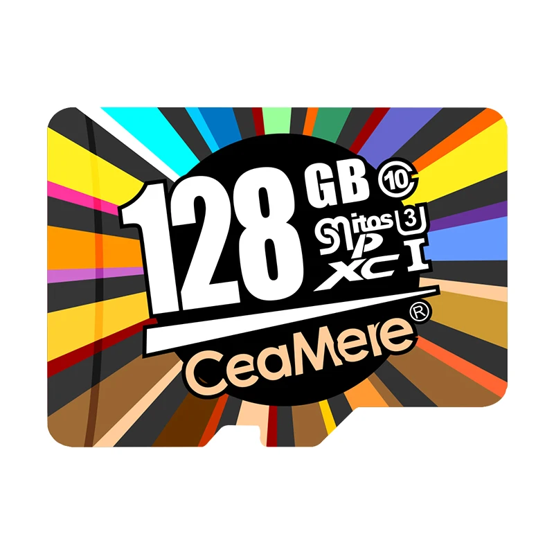 CeaMere Micro SD карта класс 10 UHS-1 8 Гб класс 6 16 Гб/32 ГБ U1 64 Гб/128 ГБ/256 ГБ U3 карта памяти флэш-память Microsd для смартфона