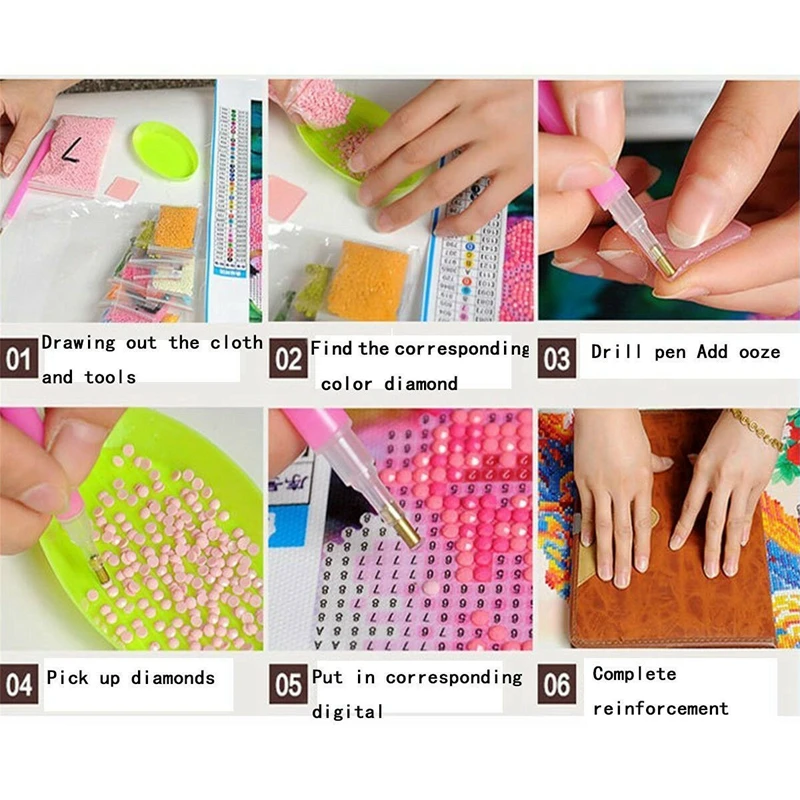 5D DIY Алмазная вышивка крестиком красочное сердце рукоделие | Канцтовары для офиса