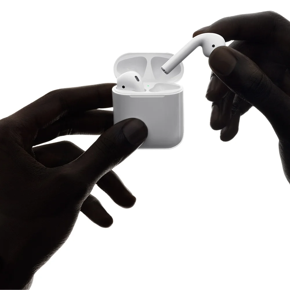 Оригинальные беспроводные наушники вкладыши Apple Airpods с Bluetooth более глубокие