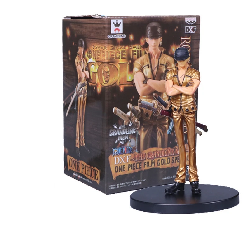 Аниме one piece pvc 9 шт./компл. экшн-фигурка Золотой Луффи сандзи Зоро франки нами Робин