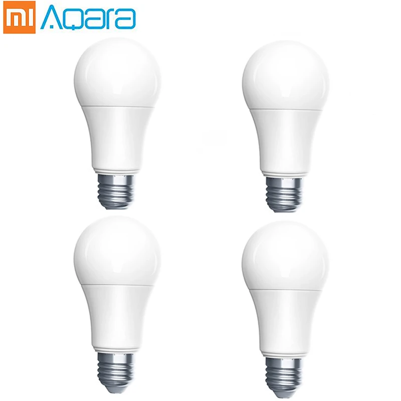 Оригинальная умная Светодиодная лампа Aqara xiaomi Zigbee 9W E27 с дистанционным