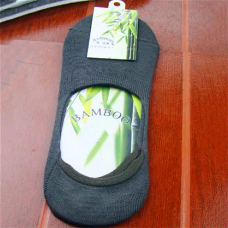 Носки мужские Нескользящие силиконовые невидимые компрессионные носки 5 пар/лот