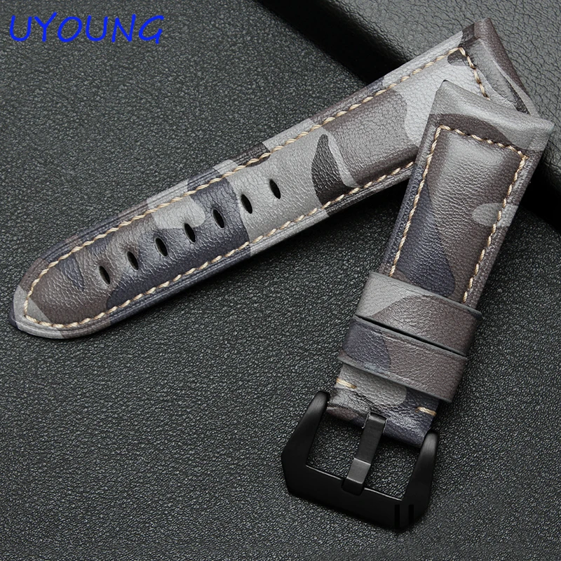 Качественный ремешок для часов из натуральной овечьей кожи Garmin Fenix 1 2 3 уличные