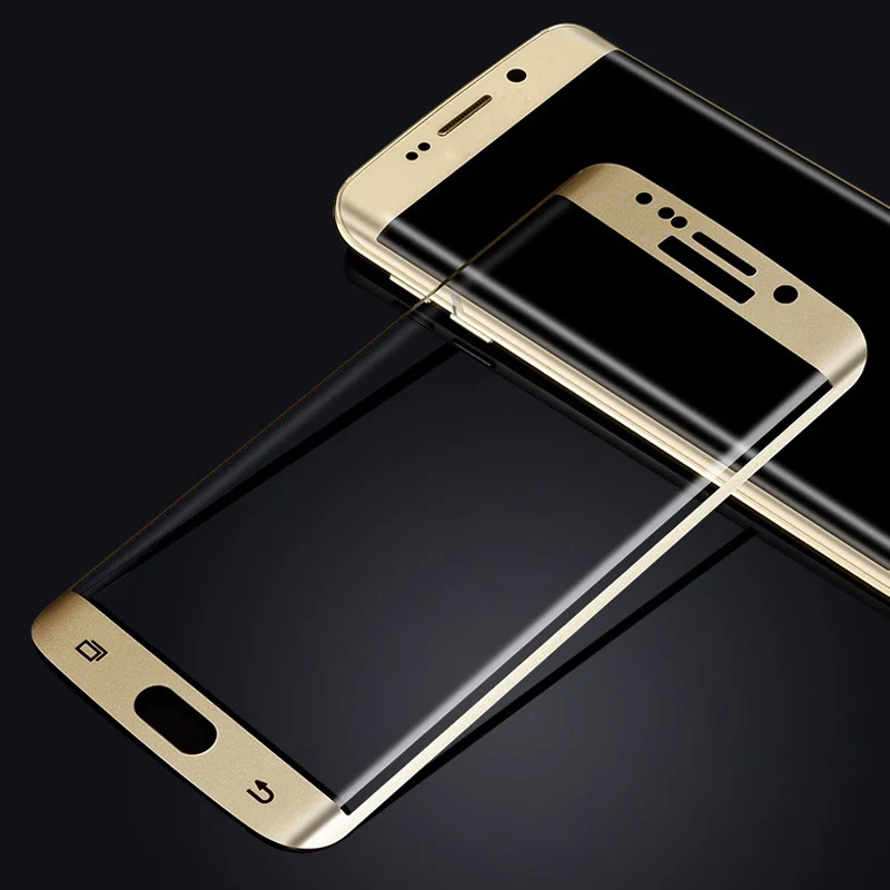50 шт 3D изогнутое полноэкранное стекло для samsung galaxy S6 edge/s6 edge plus полное закаленное