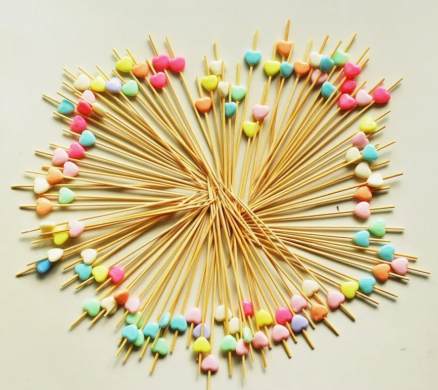 4 7 &quotкоктейльные палочки зубочистки с оборками для вечерние аппетиты сэндвичей