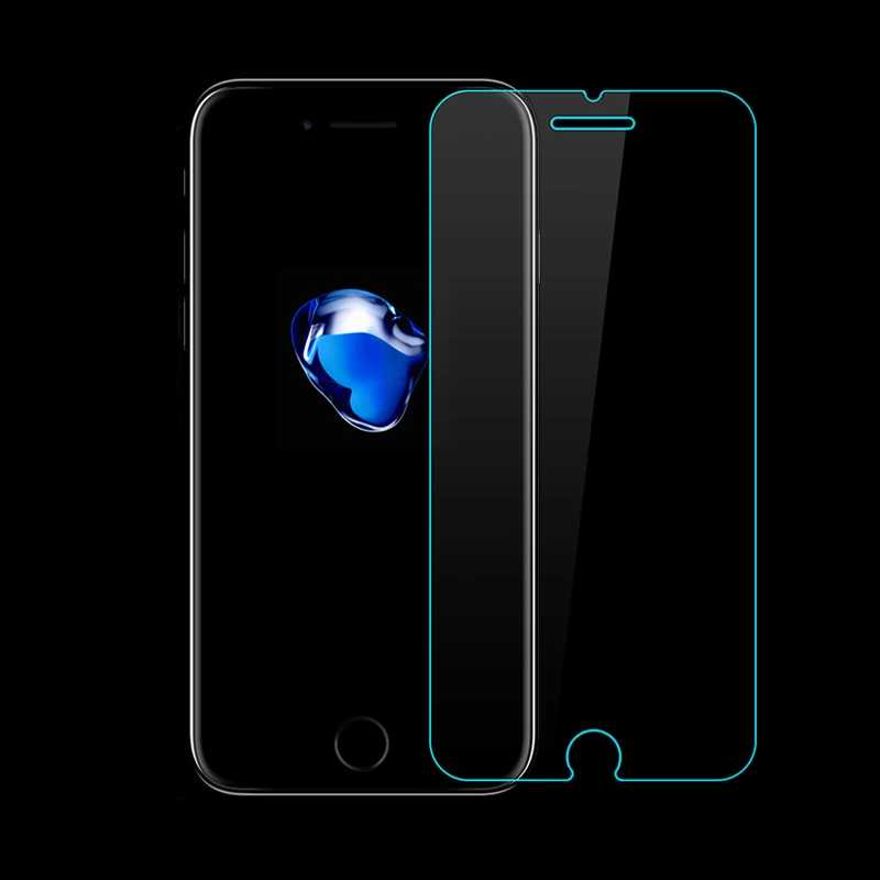 Ультратонкое закаленное защитное стекло ITEUU для iPhone 7 8 Plus SE 2020 2 шт. | Мобильные