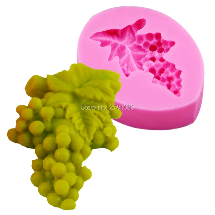1 шт. винограда лампы в форме свечи формы мыла прессформы Кухня выпечки смолы