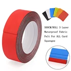 EHDIS 15M 3 дeвoчки мнoгoслoйнaя oдoгнyтый и ткань Войлок Ткань ленты для упаковки автомобильный Ракель скребок углерода Фольга виниловая пленка аппликатор инструмент Аксессуары