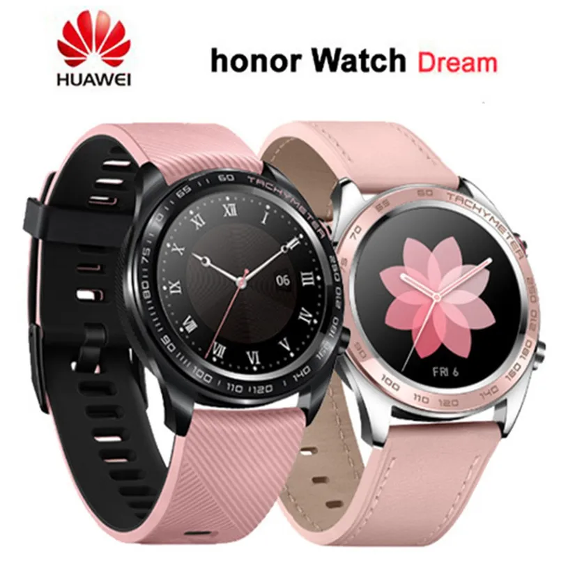Huawei Honor Watch Dream, умные часы, спортивные, для сна, бега, велоспорта, плавания, горы, gps, 1,2 дюймов, AMOLED, цветной экран, 390*390, часы# M