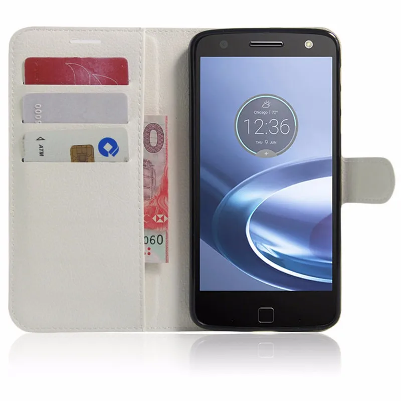 Для Motorola Moto Z Play чехол Роскошный PU кожаный чехол для Motorola Moto Z Play Droid защитный чехол-накладка для телефона