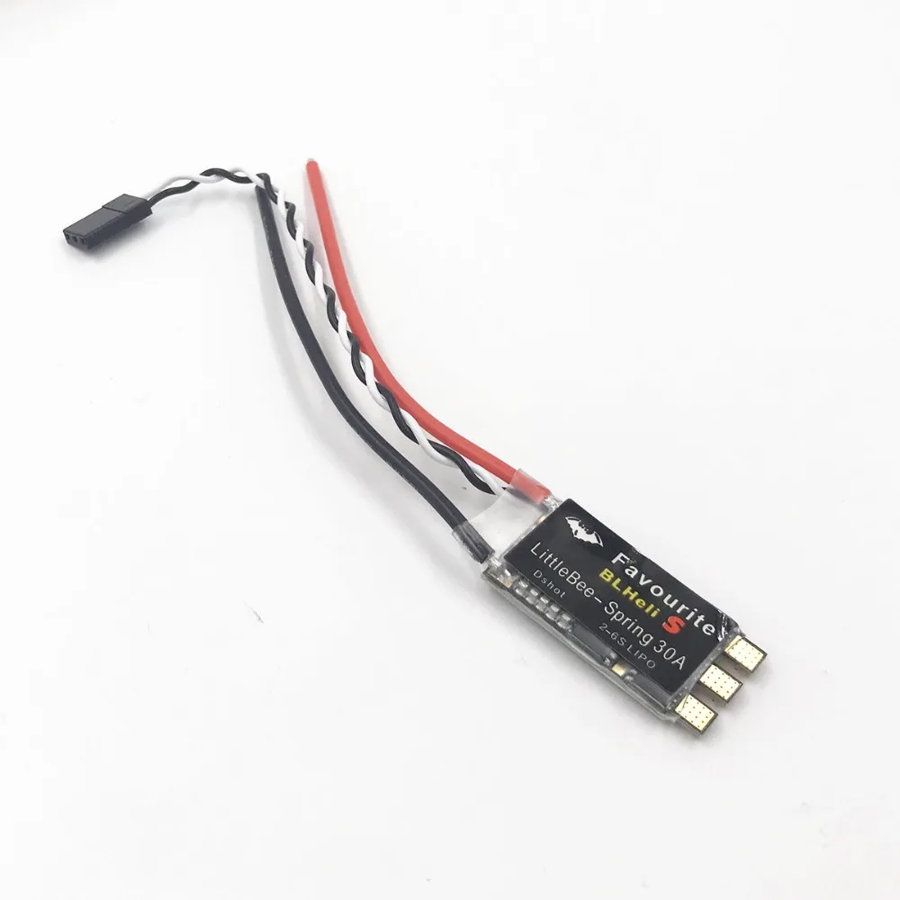 FVT LITTLEBEE Little bee BLHeli s SPRING 20A / 30A ESC 2 6 S поддерживает Mulitshot DSHOT Oneshot42 OneShot125