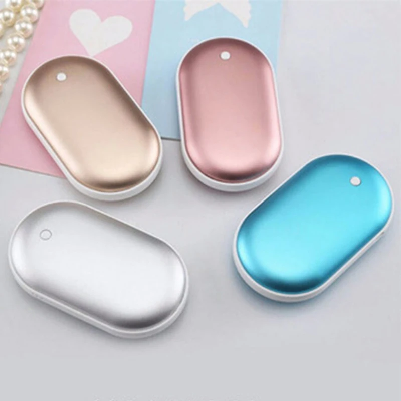 Перезаряжаемые грелки для рук Электрические heater5200mAh Powerbank многоразовые