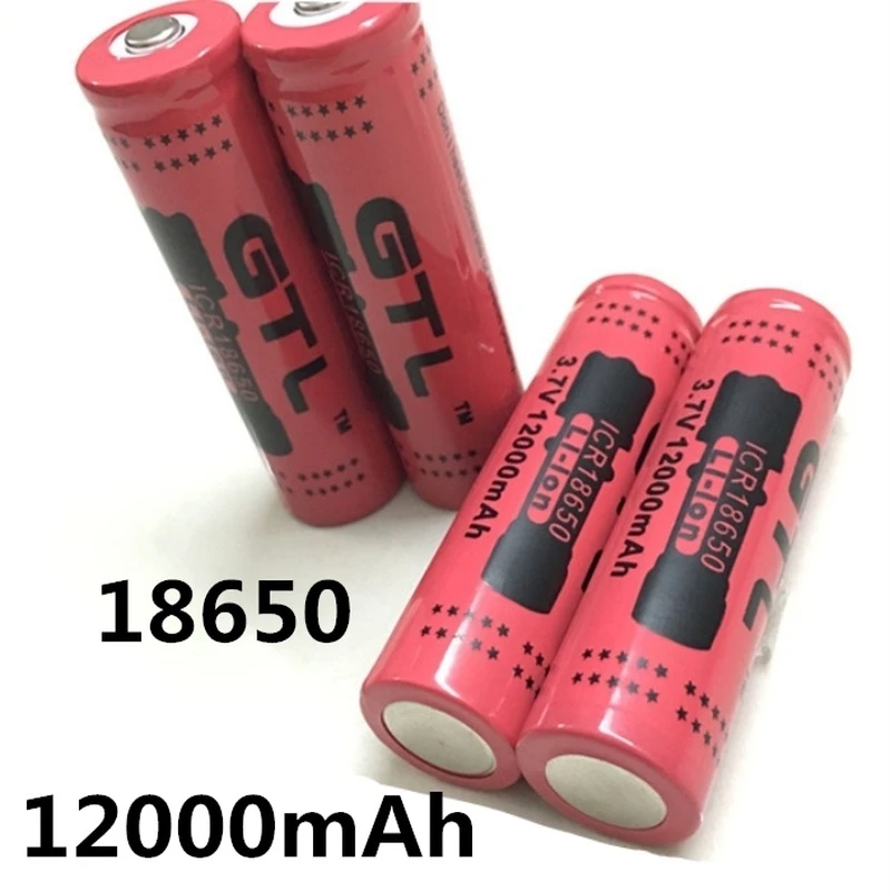 100% новый Оригинальный NCR18650B 3 7 V12000 мАч 18650 литиевая аккумуляторная батарея