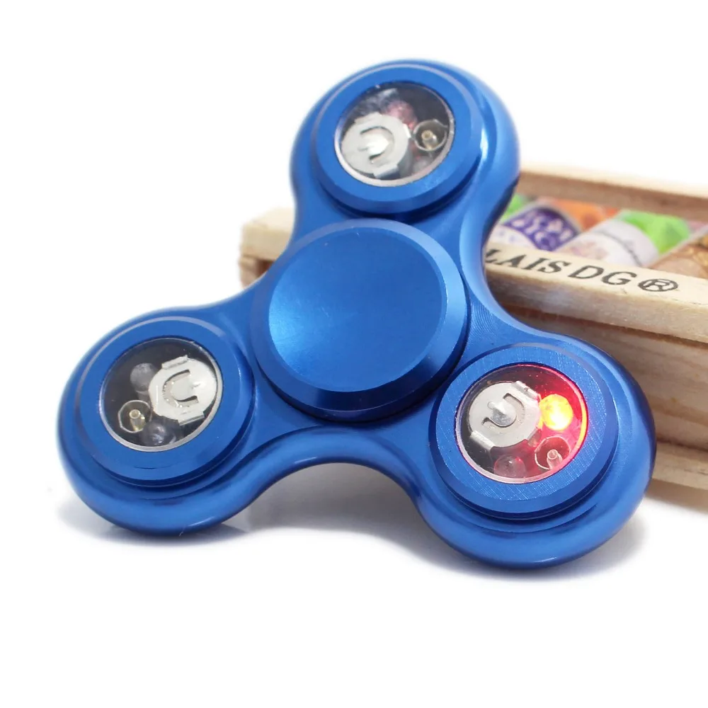 2017 Spinner Light Toy EDC Sensory Hand Fidget For Autism and ADHD Kids/Adult Funny Toys Children | Игрушки и хобби
