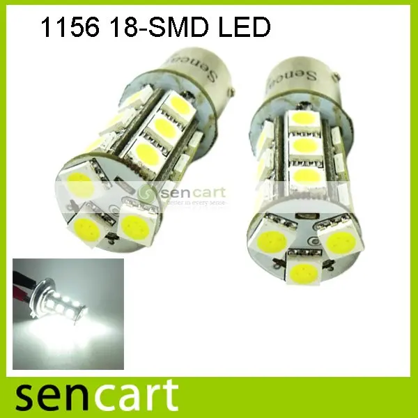 1156 18led 5050SMD 3 5 W 12V 216 252LM 6500K ксеноновый белый светильник s сигнал поворота обратный