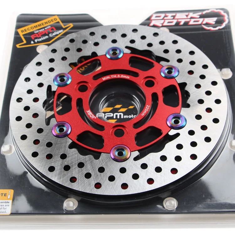Для Yamaha Aerox Nitro BWS 100 JOG 50 rr RPMmotor тормозной суппорт для мотоцикла+ кронштейн адаптера тормозного насоса+ 200 мм/220 мм тормозной диск - Цвет: 220mm Disc