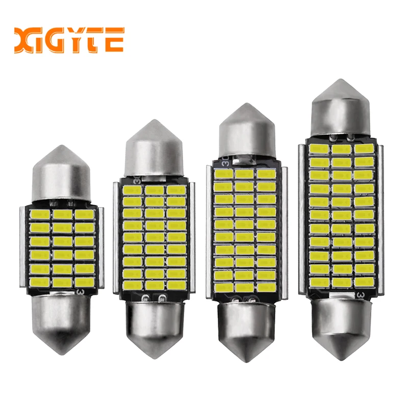 1 шт. автомобильный интерьерный светильник 31 мм 36 39 41 SMD светодиодный C10W C5W Festoon