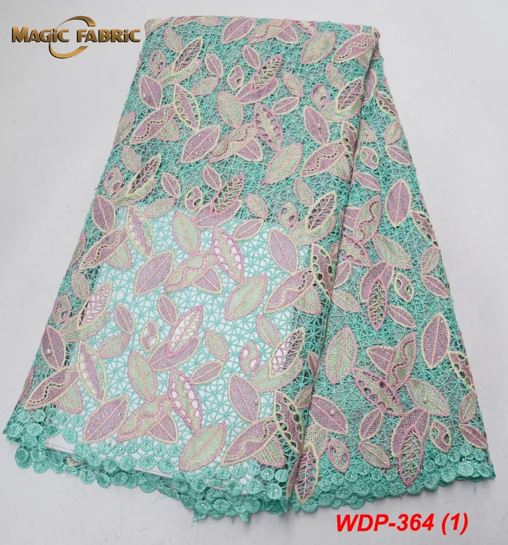

African Lace Fabric 2019 African Guipure Cord Lace High Quality Embroidery Lace Fabric For Women Wedding Dress WDP-364