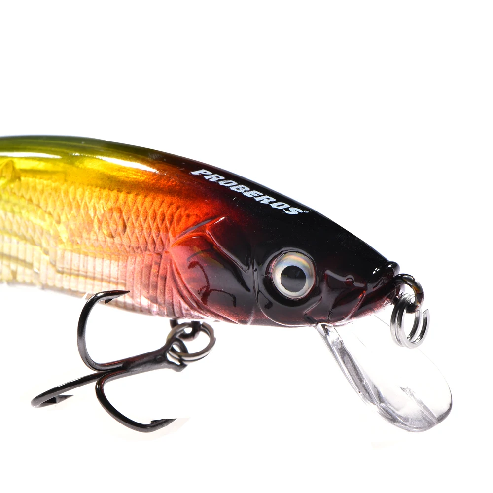 Приманка Minnow приманки для ловли рыбы, воблеры и крутящиеся приманки Shads искусственные ABS жесткая приманка для карпа рыболовные снасти с крючки PESCA Рыбная ловля приманка для рыбалки