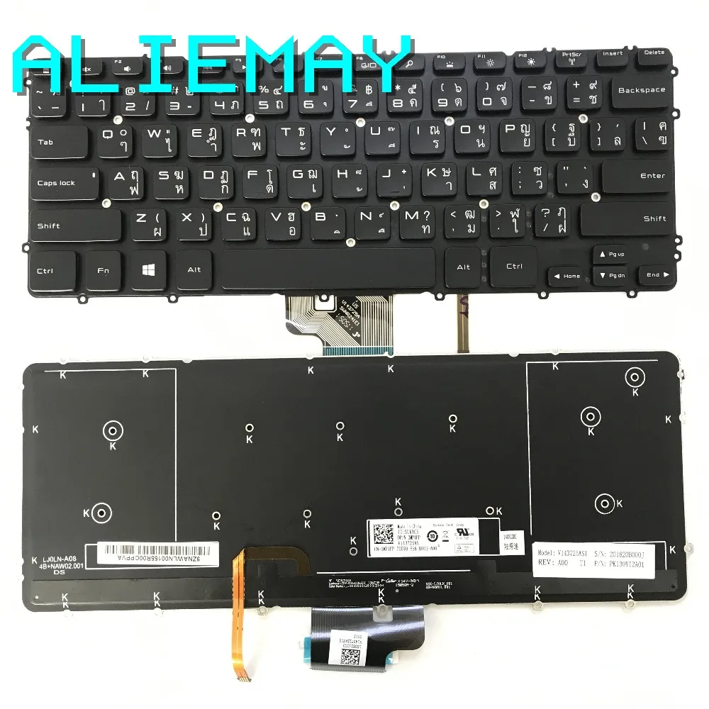 Абсолютно новая Оригинальная клавиатура TI US THAILAND с подсветкой для DELL XPS15 9530 PRECISION