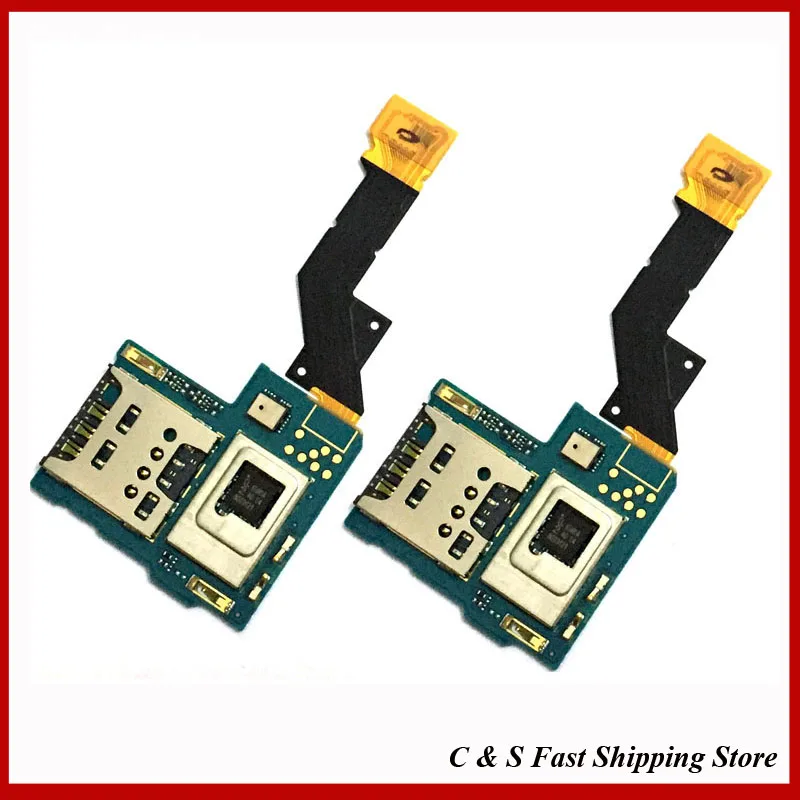 Новый Оригинальный Для Sony Xperia S LT26 LT26i SIM Card Reader Держатель Слот Лоток Flex Ленточный