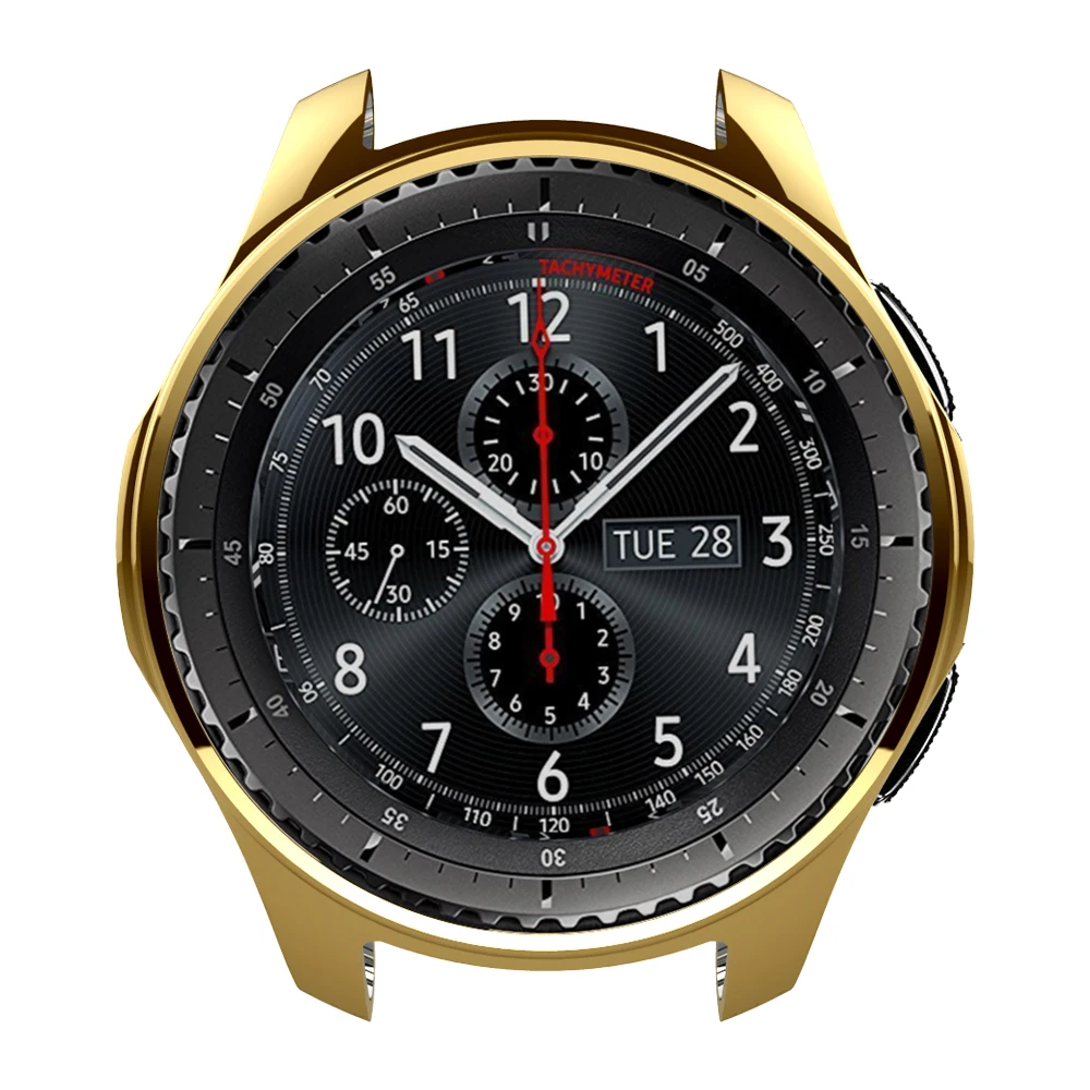 Для Samsung Galaxy Watch 46 мм 42 Браслет Смарт-часы Мягкий ТПУ защитный чехол для Gear S3 frontier |