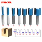 Набор фрез с хвостовиком 8 мм, 7 шт.компл., 6-20 мм