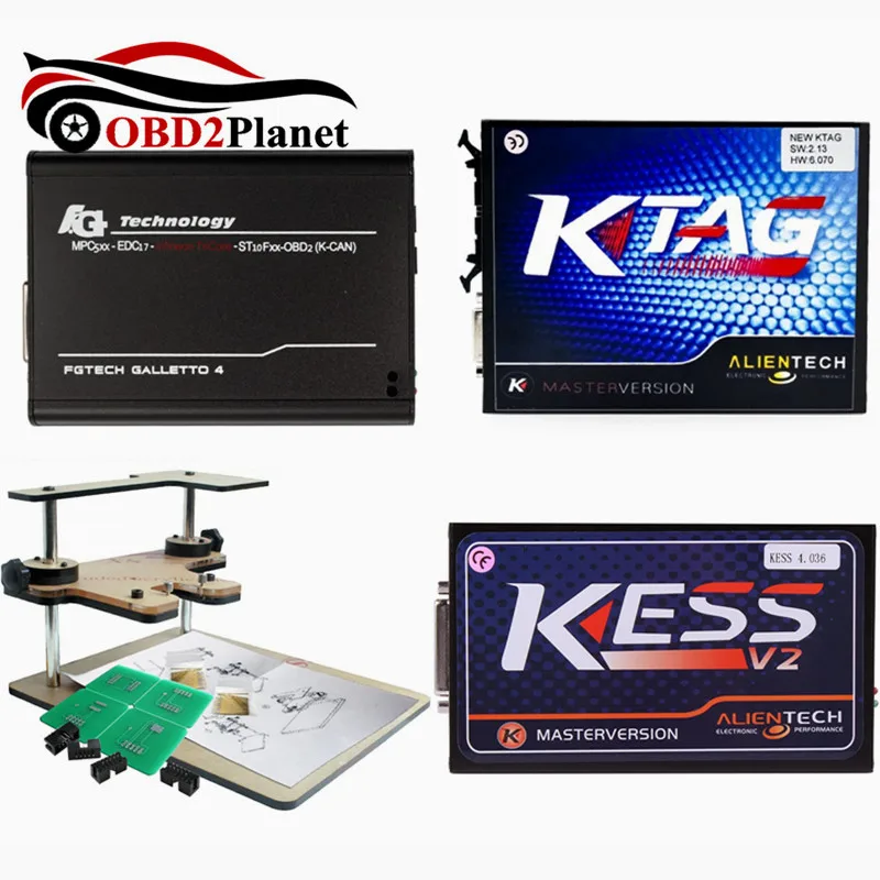 Kess V2 FW4.036 V2.32 чип Тюнинг Комплект + K TAG 2 13 FW6.070 KTAG ECU Программатор Fgtech Galletto 4 Master V54