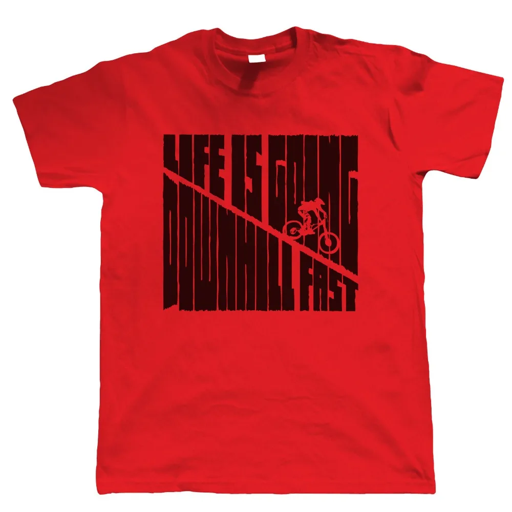 Мужская футболка с Горным байкером Спортивная Mtb летняя повседневная недорогие