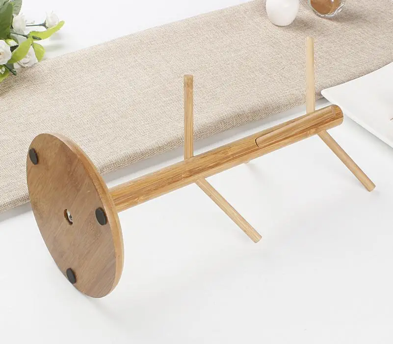 Creative home beech primary color cup rack kitchen utensils leech tea red wine wooden holder 18518 | Дом и сад
