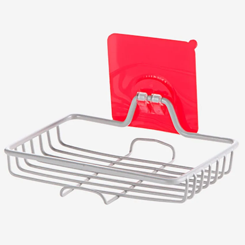 Настенная вешалка для слива губки крючки полотенец Железный контейнер мыла и