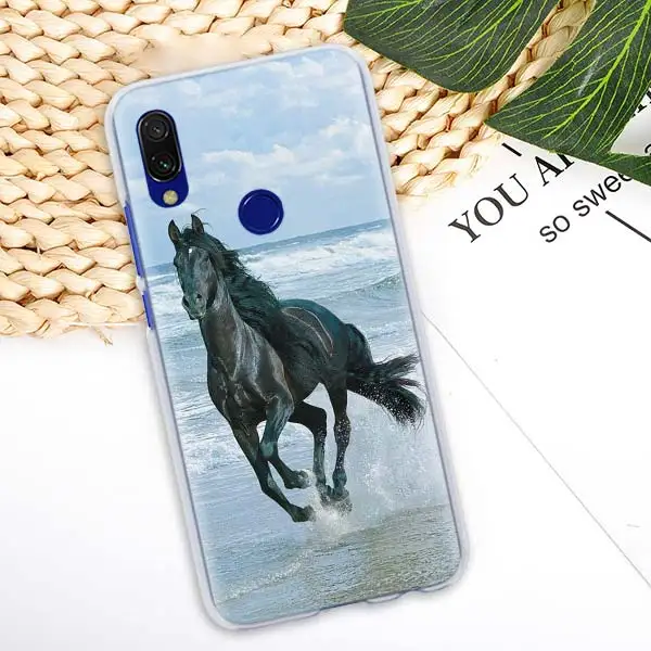 Чехол для бега лошадей для Xiaomi Redmi Note 7 Pro 7 6 5 Plus 5A 6A 4X S2 GO Pocophone F1 чехол для телефона Coque - Цвет: 15