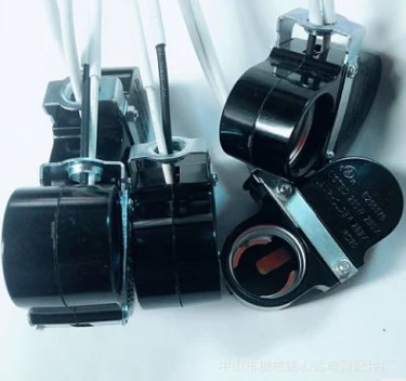 

500 комплектов E26 Batelitetwins патрон с металлической полоской с кабелем 18 #/3321 25 см