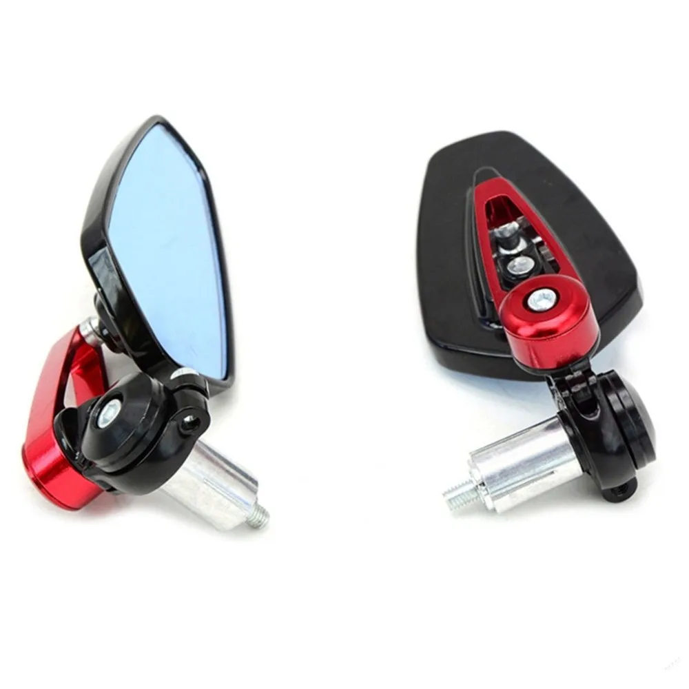 New Universal Motorcycle Aluminum Modified Hand Mirror Electric Vehicle Reflector Mirror Moped Rearview Mirror With Handlebar