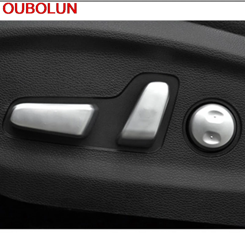 ABS хром для Hyundai Tucson 2015 2016 2017 переключатель интерьерный контроль крышки сидений