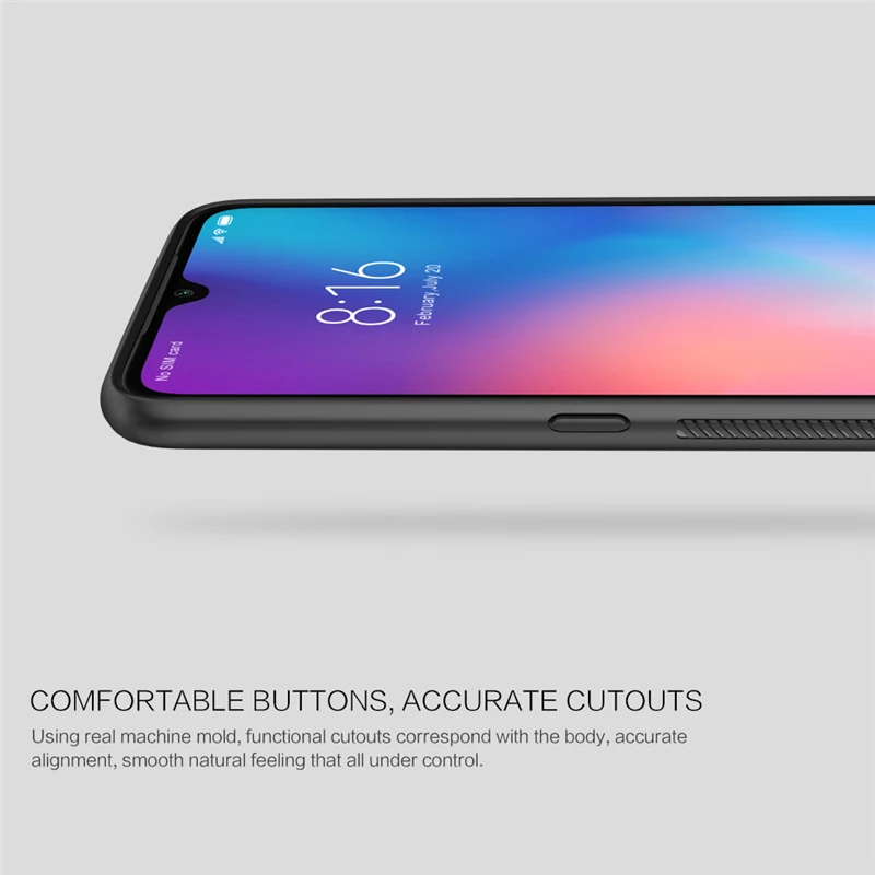 Чехол для Xiaomi Mi 9 Оригинальный чехол NILLKIN PP из синтетического углеродного волокна