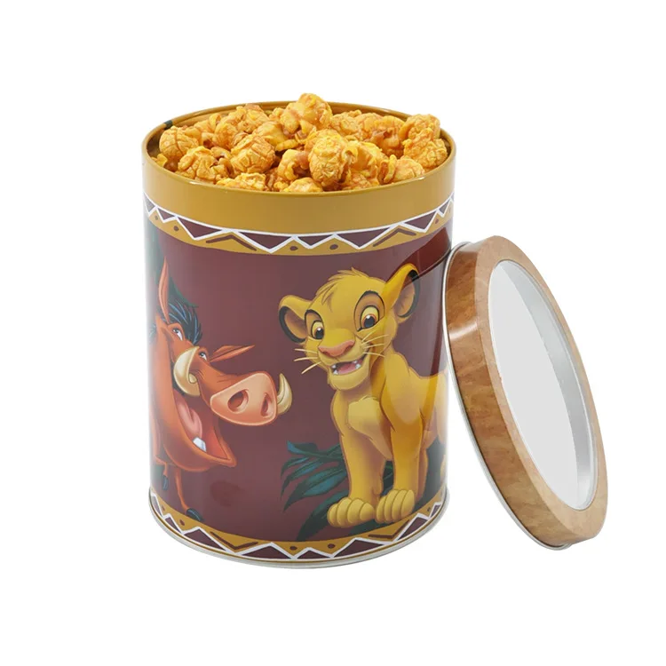 Новый фильм Король льва Simba Mufasa фигурка Кубок модель игрушки попкорн бочка