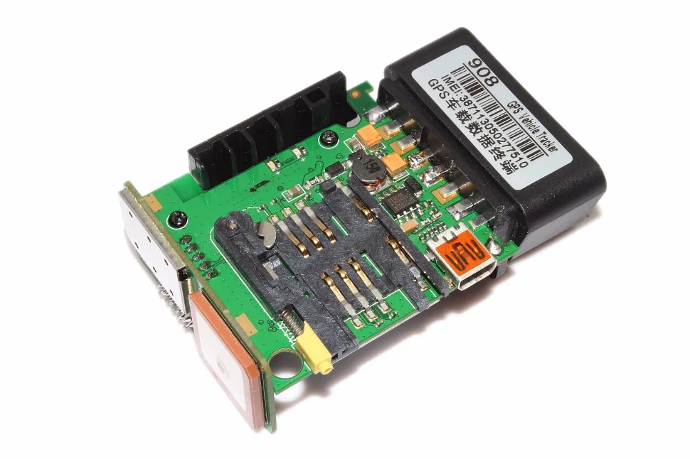 Новый мини OBD II автомобильный GPS трекер GM908 локатор 16PIN разъем автомобиля GSM OBDII