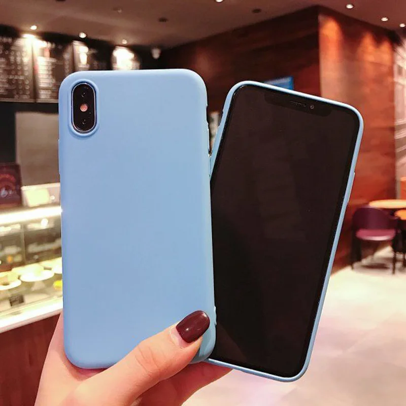 Матовый чехол ярких цветов для Vivo Y69 Y71 Y75 V7 Y79 Y81 Y83 мягкие силиконовые чехлы Y85 Y91 Y93