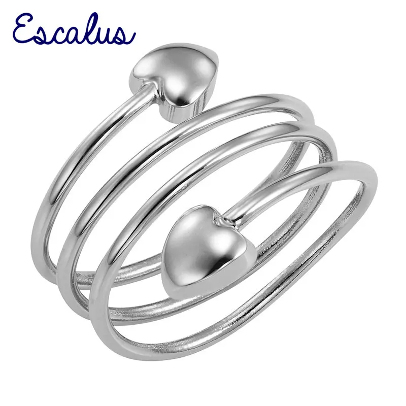 Escalus Lovely Heart ожерелье магнитное кольцо для женщин серебро Цвет Весна любимой