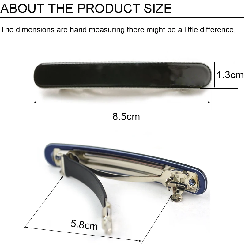 Женский головной убор 2023 простые корейские заколки для волос офисная заколка