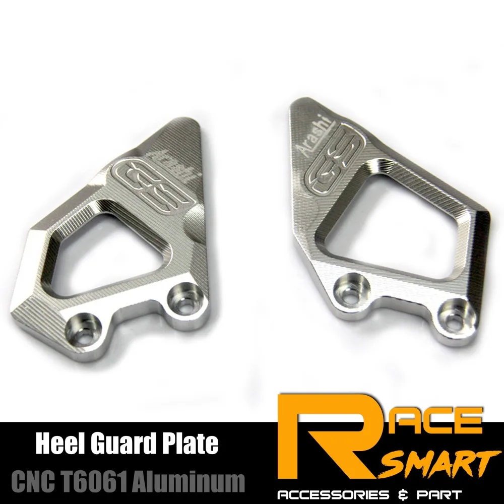 Rear Heel Guard Plate For BMW R1200GS LC Adventure 2013 - 2017 R 1200 GS CNC-Machined Foot Peg Rest Protector | Автомобили и