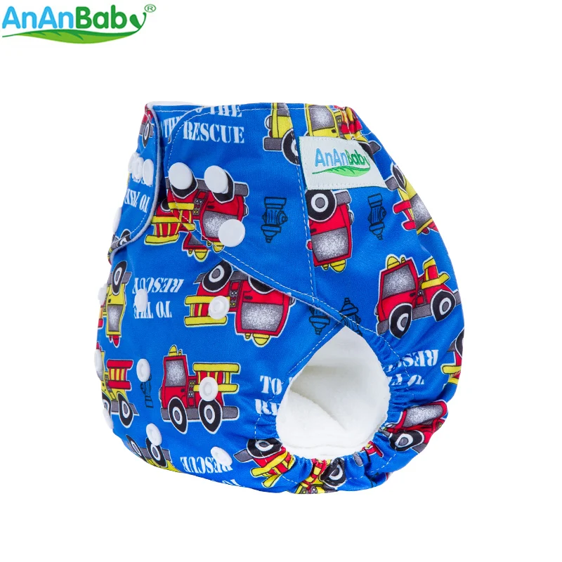 Ananbaby 1 шт. Многоразовые детские подгузники и карманные моющиеся