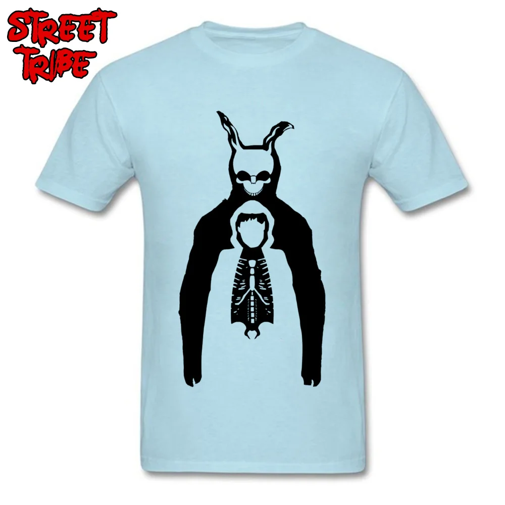 Donnie Darko and Frank черная футболка для мужчин Приталенная из 100% хлопка С Днем Рождения