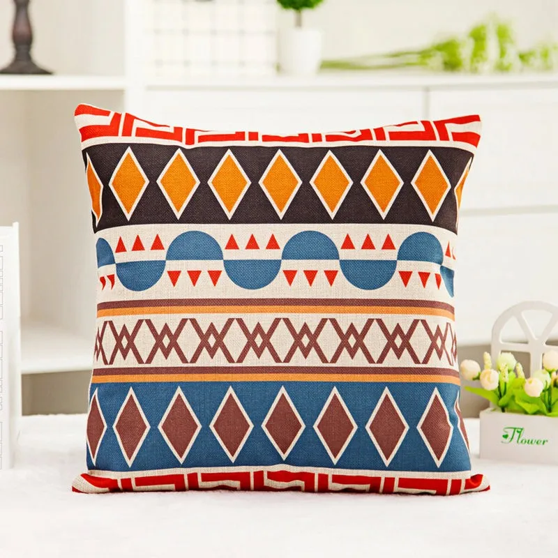 Льняная наволочка в скандинавском стиле для подушки автомобиля без сердечника |