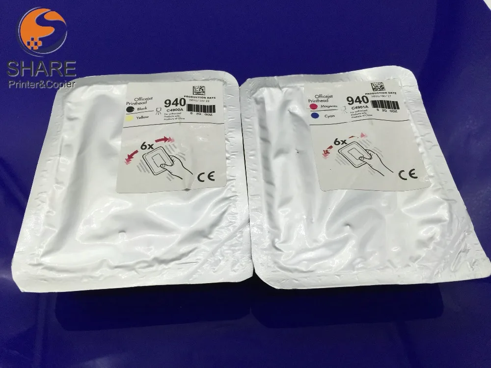 1 комплект X печатающая головка для HP 940 C4900A C4901A Бесплатная доставка hp 8000 8500 |