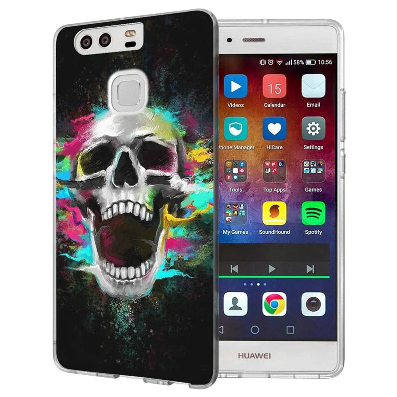 Для Huawei P9lite/P8 Lite 2016 2017 Y5 II 2 Y5ii / Y6 Compact Honor 5A LYO-L21 Мягкий ТПУ силиконовый прозрачный