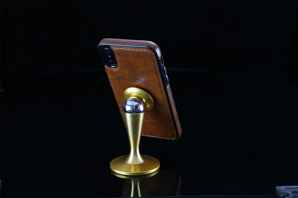 KISSCASE из искусственной кожи чехол для iPhone 6 6s 7 8 X XS MAX XR Автомобиля Магнит мобильного телефона чехол для iPhone 8 6 5 5S SE чехол Fundas чехол на айфон se 5s чехол на айфон 7